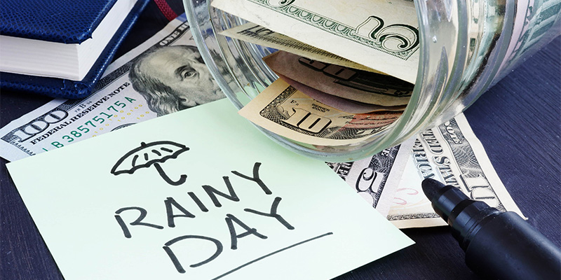 rainy day fund savings | hoa special assessments