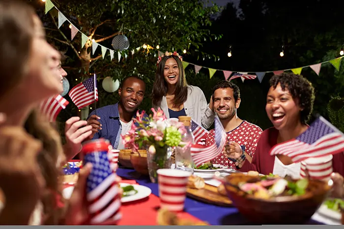 dinner | 4th of July HOA Potlcuk